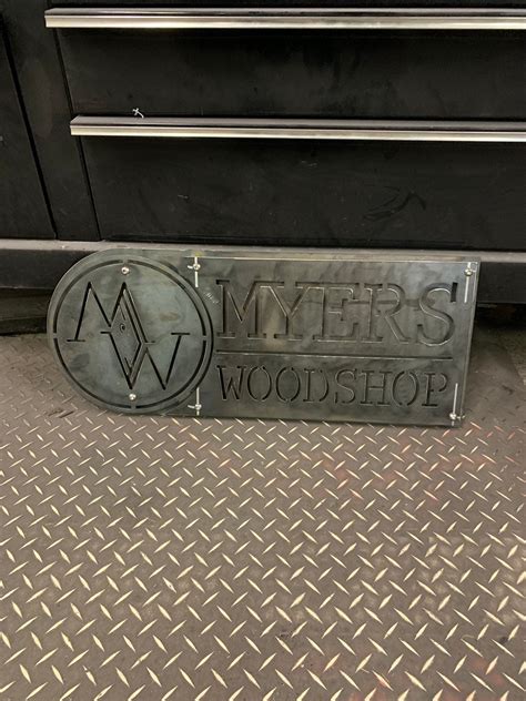 cnc machine metal signs|personalized plasma cut metal signs.